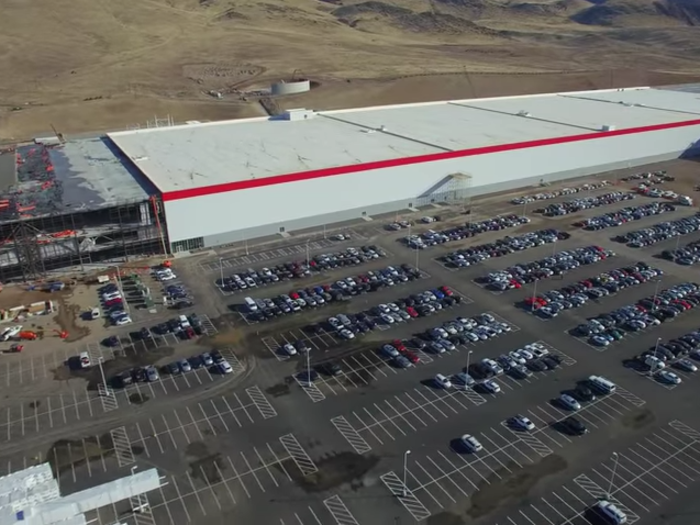 Tesla will become the biggest producer of lithium-ion batteries once the factory is complete.