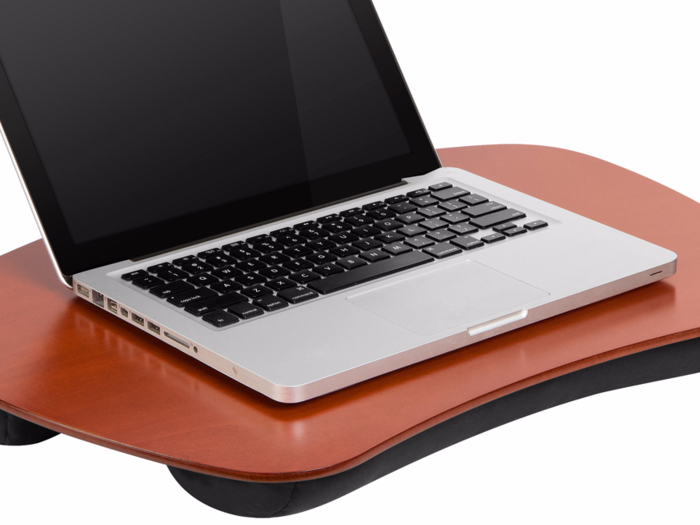 Finally, lap desks. There isn’t much to them. If you need to keep your legs cool while getting things done, the LapGear XL Executive LapDesk is a wide and sharp-looking.