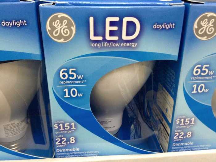 LED lightbulbs: "The entry cost is high, but maintenance, efficiency, longevity, and usability make up for it."