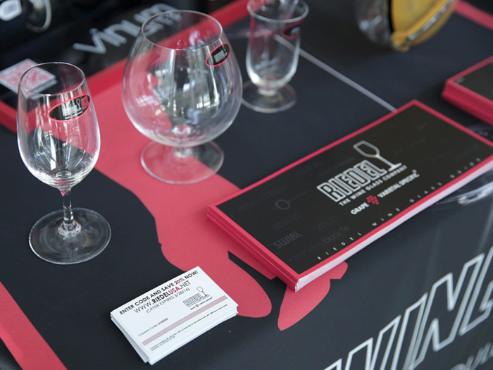 Riedel wine glasses: "Riedel is considered the 