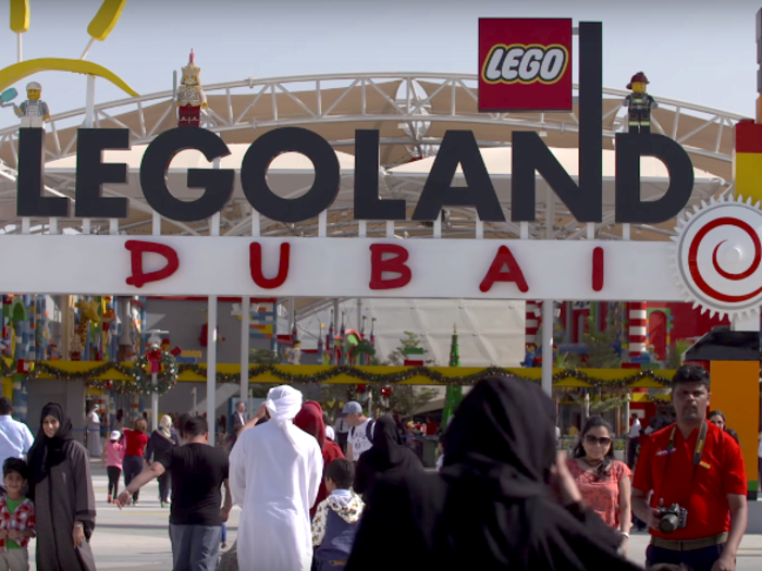 The Legoland is the first in the region. It features over 15,000 Lego models sculpted using more than 60 million bricks.