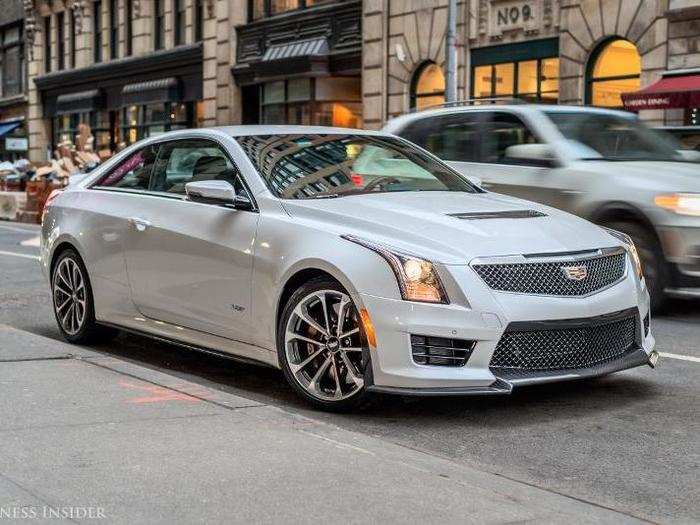 Cadillac claims the ATS-V is good for a 0-60 mph sprint in just 3.9 seconds and can achieve a top speed of 189 mph.