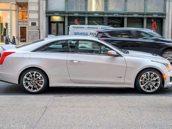 Cadillac let us borrow this Crystal White ATS-V Coupe for a few days. We escaped Manhattan as soon as we could to search for some open road. Looking at the car