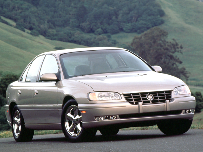 In 1997, Cadillac tried again with the Catera sedan. From the beginning, Cadillac hoped the rear-wheel-drive sports sedan would be able to compete against Germany