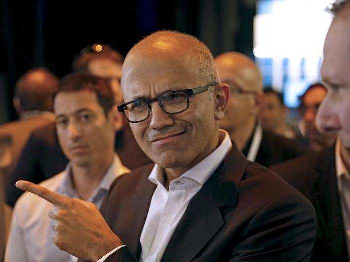 So, yeah. Nadella