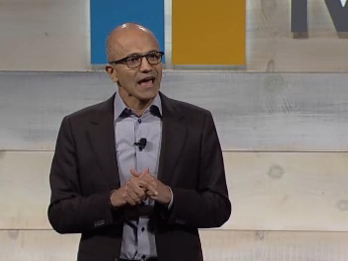 Nadella sent an email to employees when he first took the job.