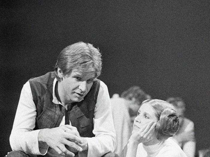 And recently, while promoting her latest book "The Princess Diarist," she revealed her "intense" affair she had with Harrison Ford while filming the first "Star Wars."