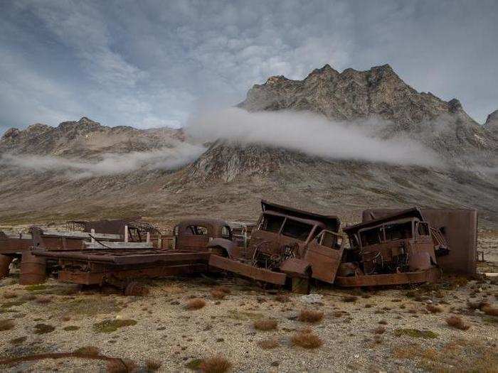 There are heaps of WWII junk rusting in Greenland