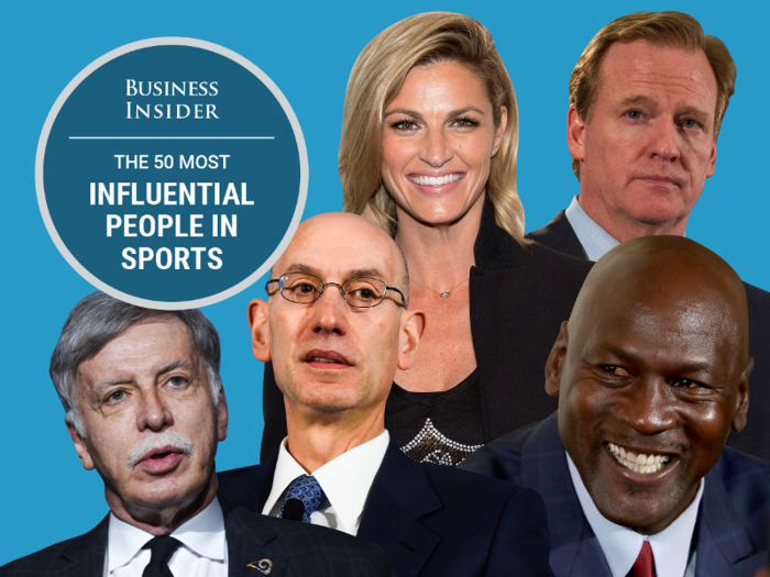 Now, check out the power players behind the scenes in sports...