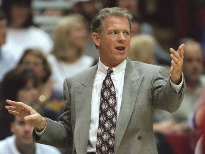 Jim Lynam was the coach of the Washington Bullets, but was replaced by Bernie Bickerstaff. They finished the season 44-38.