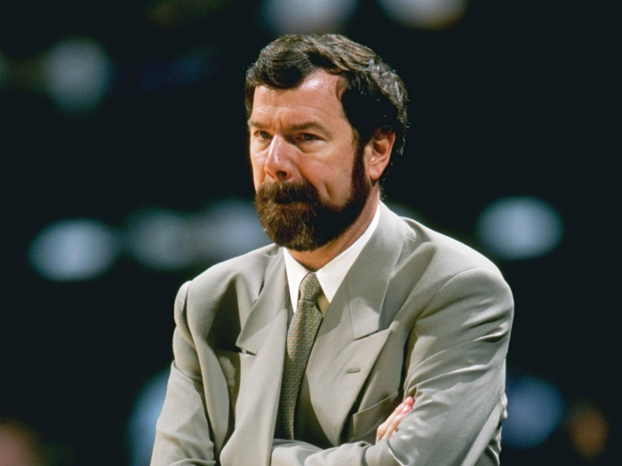 P.J. Carlesimo was the head coach of the Portland Trail Blazers. They finished the season 49-33.