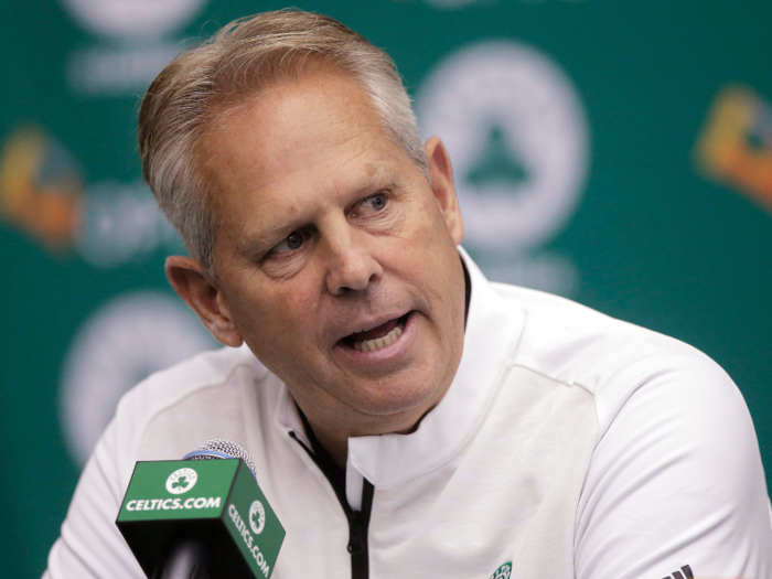 Fitzsimmons died at age 72 in 2004. Ainge is now the president of basketball operations for the Boston Celtics.