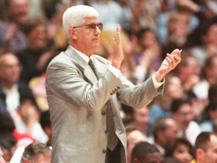 Del Harris was the coach of the Los Angeles Lakers. They finished the season 56-26.