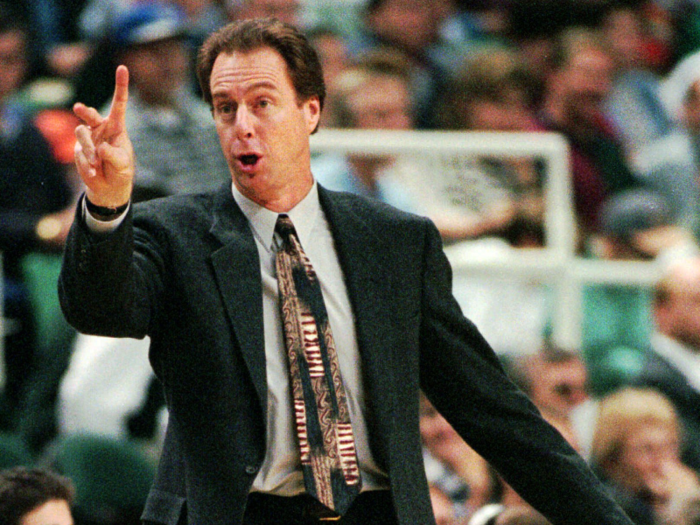 Dave Cowens was the coach of the Charlotte Hornets. They finished the season 54-28.