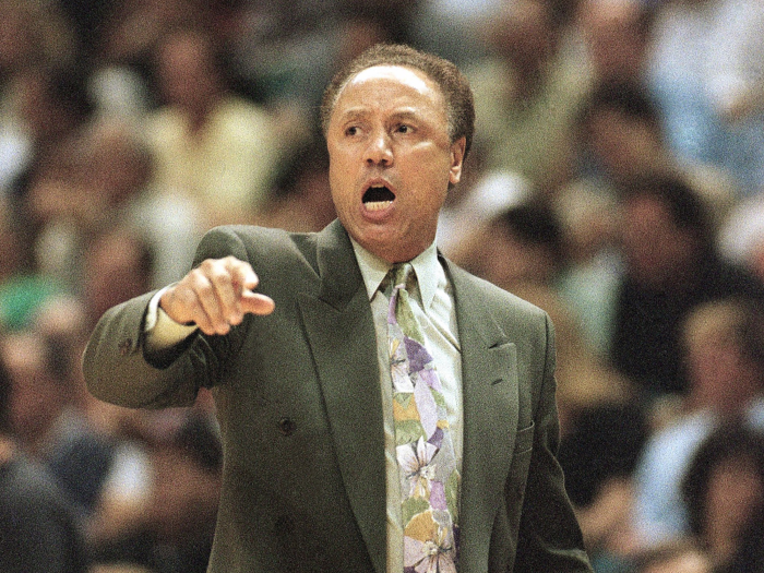 Lenny Wilkens was head coach of the Atlanta Hawks in 1996. They finished the season 56-26.