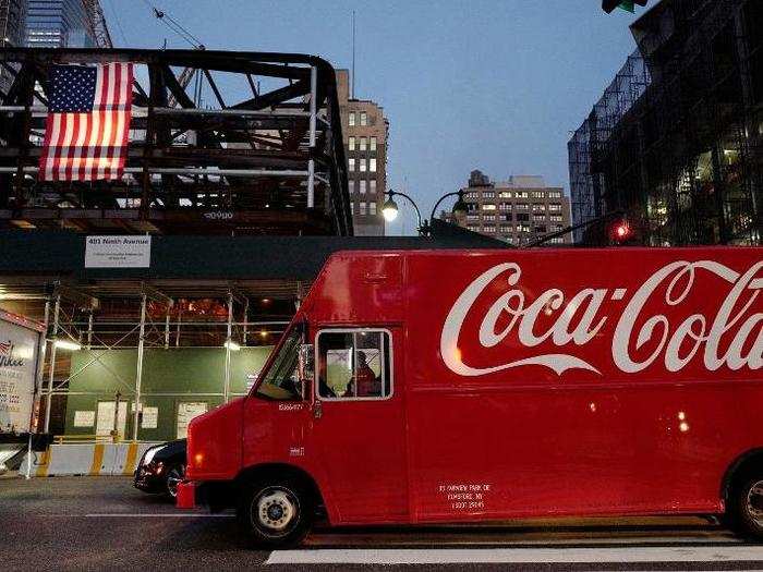 1. Coca-Cola — owned by The Coca-Cola Company. Coca-Cola famously has an aim to be ‘within an arm’s reach of desire