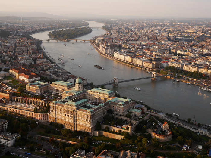 Drone photography allows the viewer to take in the lay of the land ...