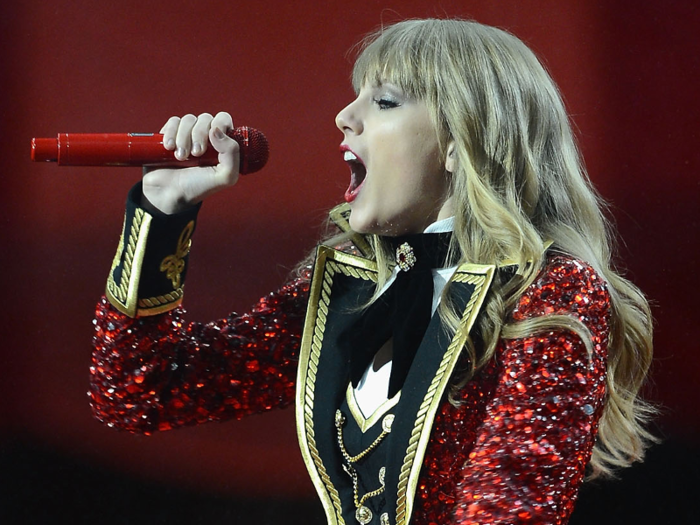 It just looked a lot more relaxed. Here she is at the 2012 MTV Europe Music Awards.