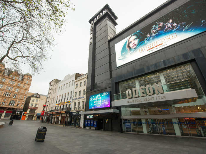 The ODEON in Leicester Square is frequently used for film premieres, and tourists and celebrity hunters flock to see who might be about, but they didn