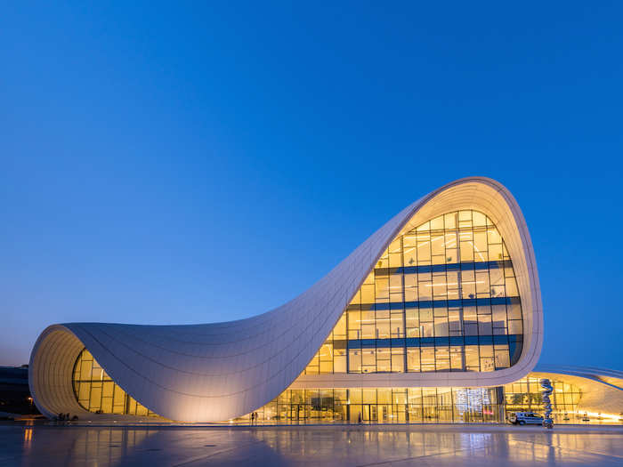 See one of the late architect Zaha Hadid