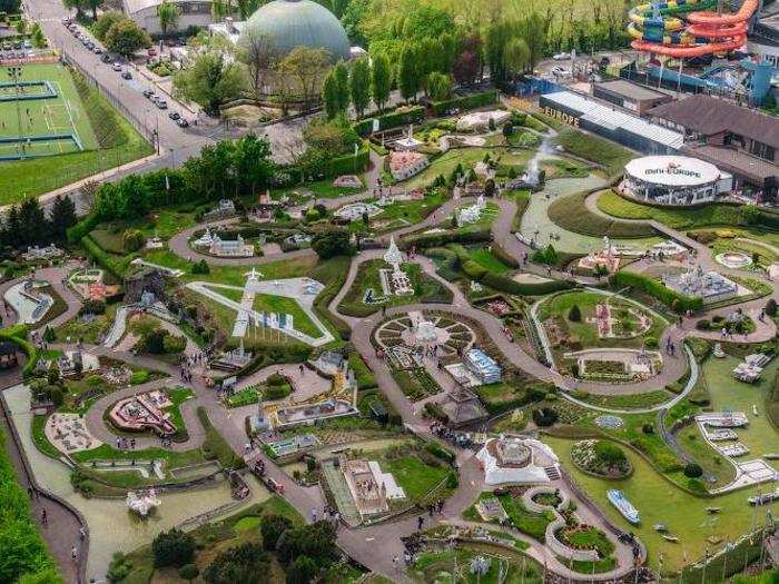 See hundreds of European monuments in a day at Mini-Europe, a theme park in Brussels, Belgium, that