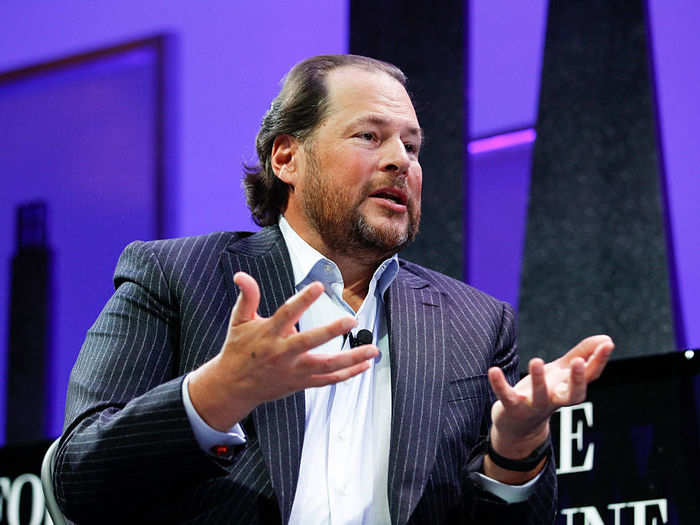 Marc Benioff: making an impact