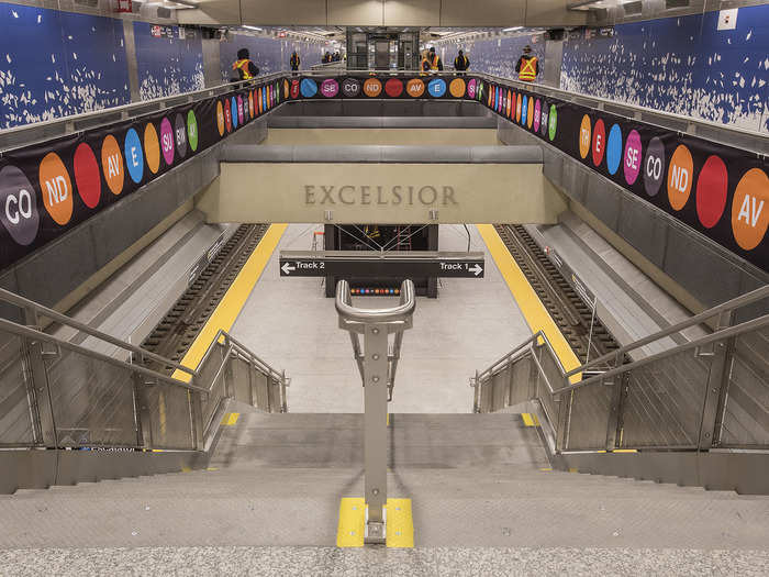 The new subway line is expected to service 200,000 riders.