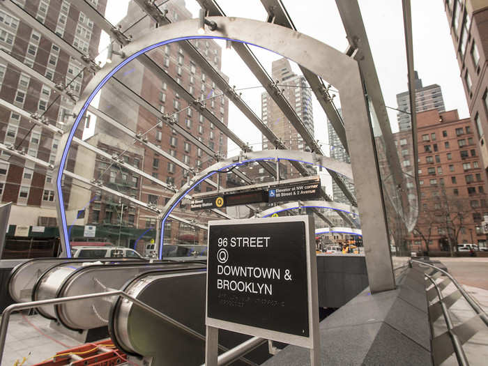 The grand opening marks the first phase of the Second Avenue subway line extension. The second phase will extend the Q an additional three stops to 125th Street in Harlem, but that won