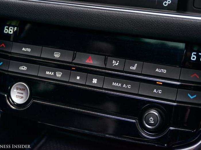 Fortunately for drivers, all of the buttons are clearly labeled and intuitively placed.