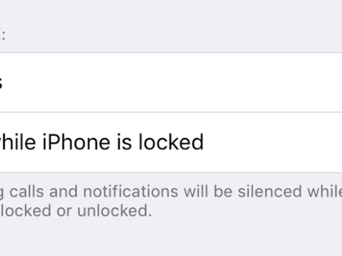 This is the most important setting for me. I prefer silence even with the iPhone is being used, so that I