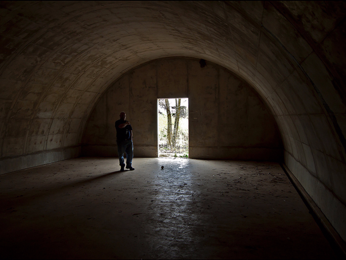 Located in South Dakota, the structures were originally built by the Army Corps of Engineers in 1942 as a military fortress that stored explosives and munitions.