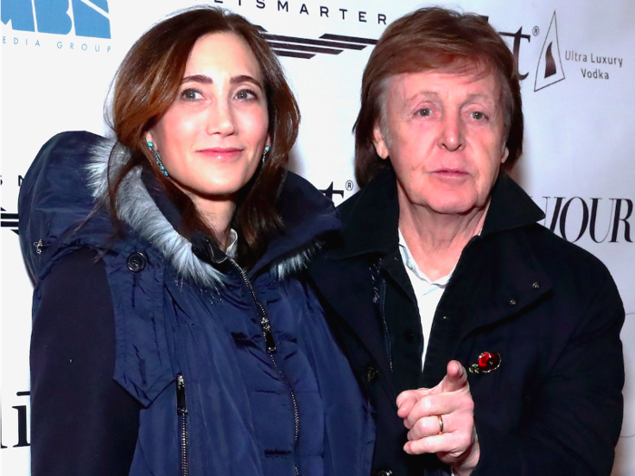 20. Nancy Shevell — £760 million. Shevell married legendary Beatles singer Paul McCartney in 2011 and her wealth has boomed since then. While she brought £150 million to the relationship, from her share of her father