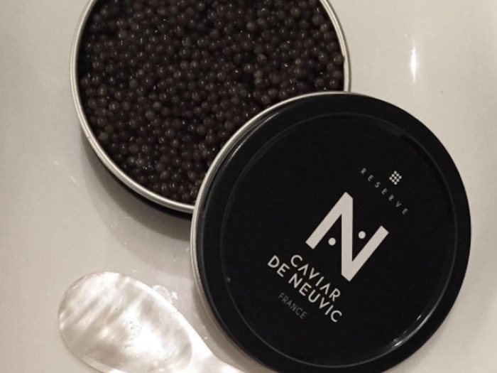 2. Paris, France – Beluga caviar and pearls, £352