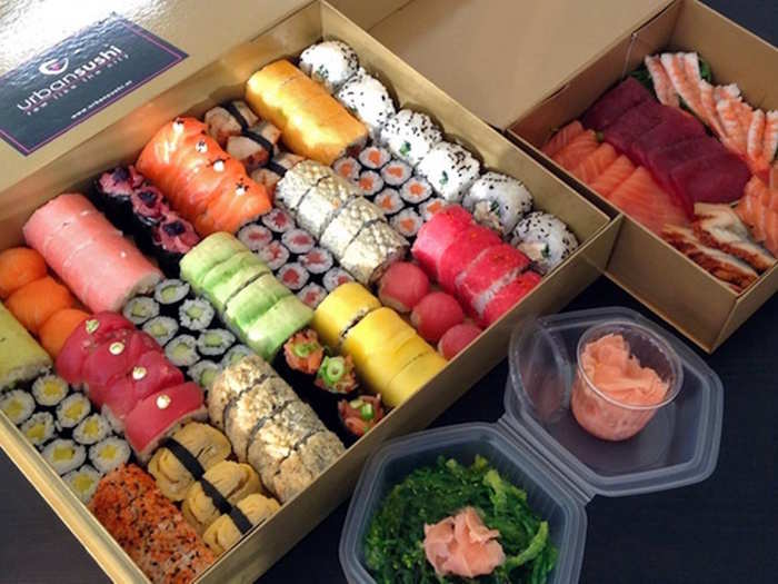 6. Den Haag, Netherlands – Boxed sushi selection, £127