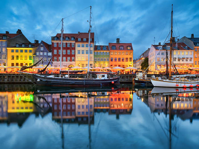 8. Denmark — One of the friendliest countries in the world, Denmark is also in the top 10 in the Social Progress Index, and the World Economic Forum