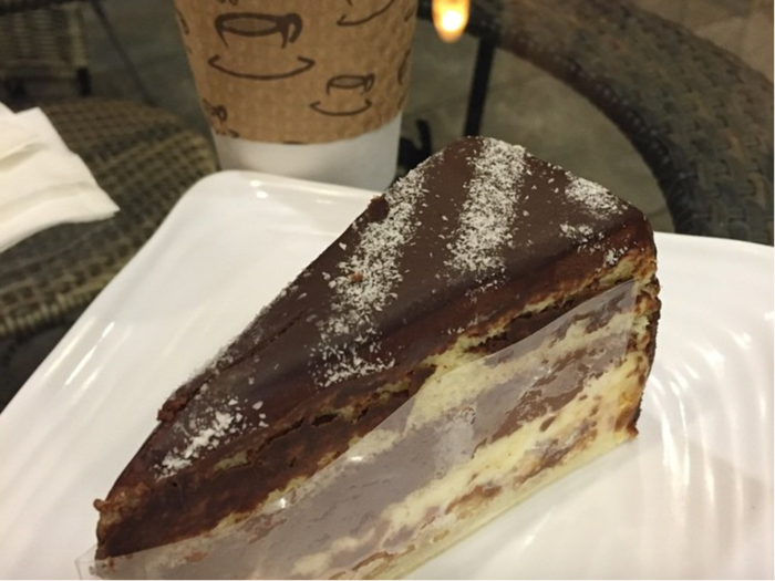 6. Boston cream pie, Cafe Valer, West Covina, California