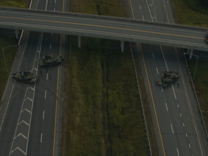 Not only were these tanks CGI