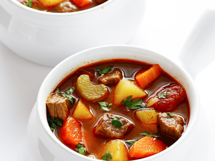 Vegetable beef soup