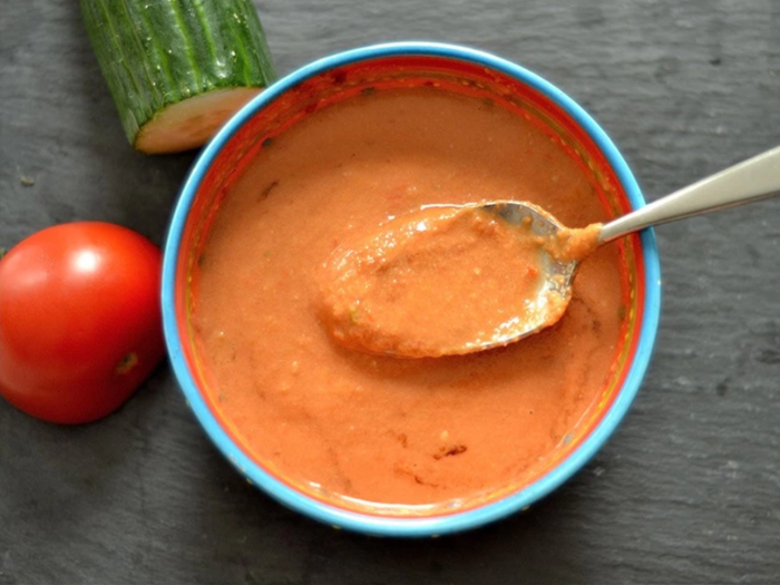 Real Spanish gazpacho