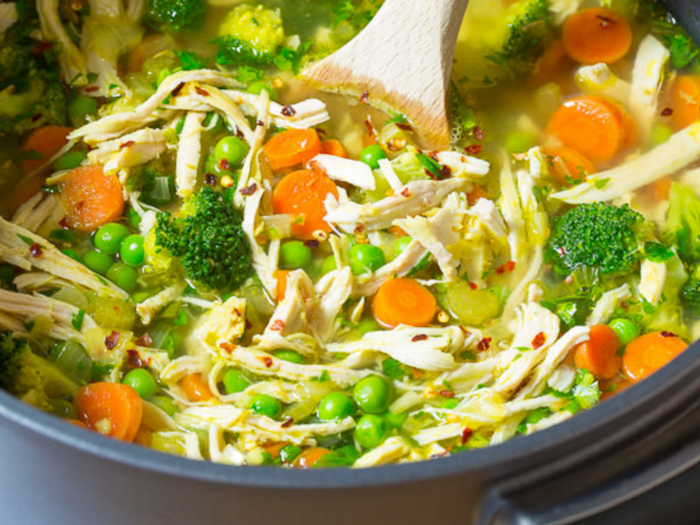 Chicken detox soup