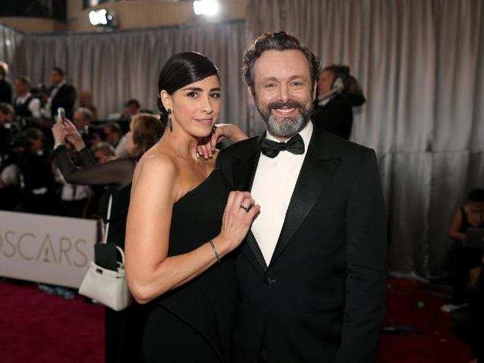 Sarah Silverman and Michael Sheen from "Masters of Sex" have been together since 2014.