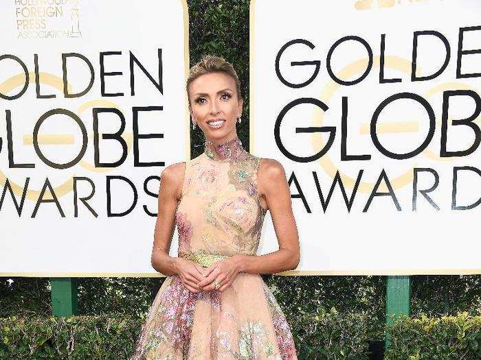 Giuliana Rancic rocked it in this flowing floral gown.