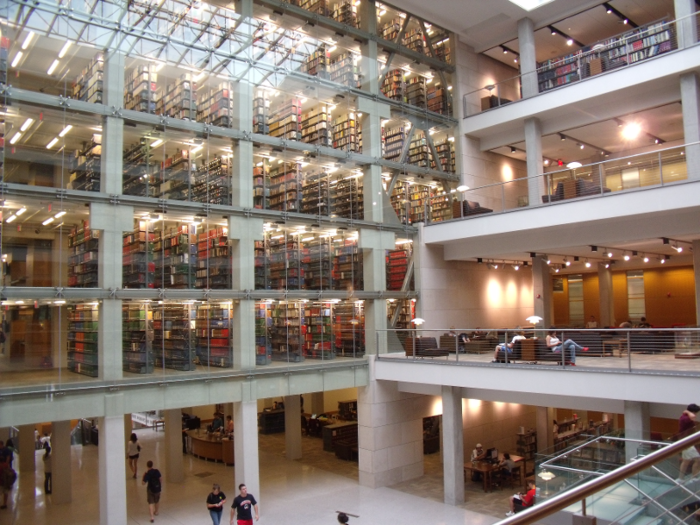 Ohio: Located in Columbus, the palatial William Oxley Thompson Library won the 2011 AIA/ALA Library Building Award.