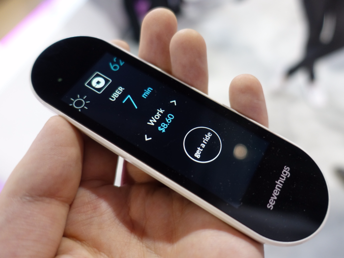 The Sevenhugs Smart Remote controls different devices in your smart home just by pointing at them.