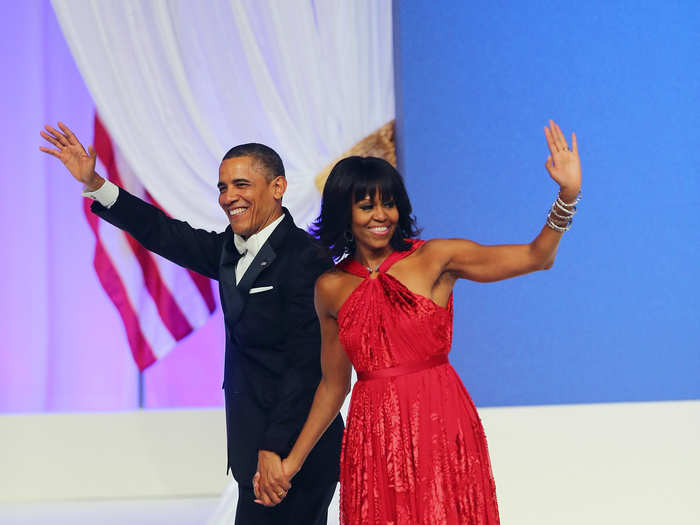 In 2013, Michelle Obama chose another Jason Wu design, which Wu told The New York Times was "an honor."
