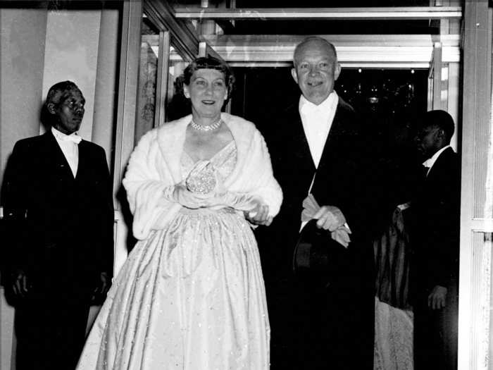 Dwight D. Eisenhower was the first president to celebrate his election with not one, but two inaugural balls. In 1953, first lady Mamie Eisenhower