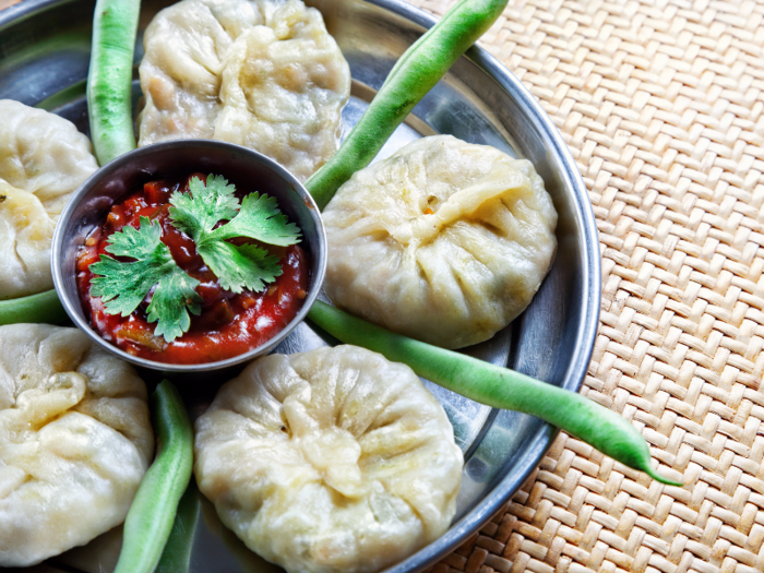 Nepal and Tibet: momo