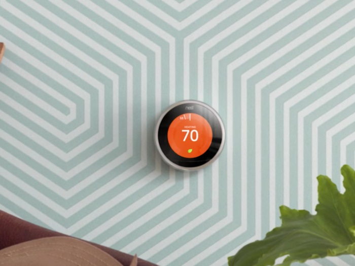 Smart thermostats.