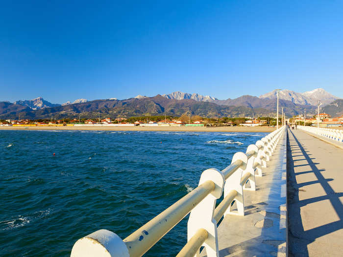 Dune Beach, Torre del Lago, Italy