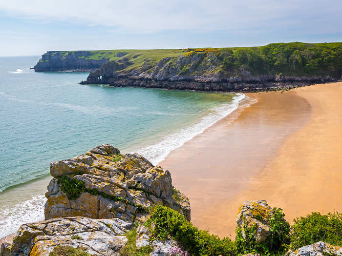 Barafundle Bay, Pembrokeshire, Wales